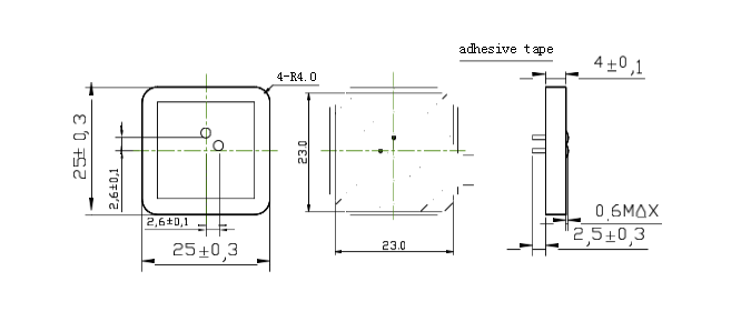 Размер GLS2503