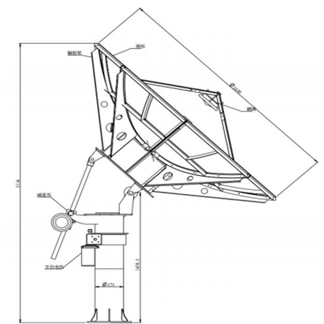 Габаритный чертеж 2,4 м