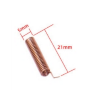 Люминофорная медь Материал Коэффициент усиления 3 дБи 433 МГц Пружинная антенна GL1305