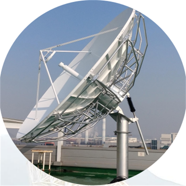 Принципиальная схема работы параболической антенны