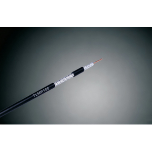 Коаксиальный кабель 50 Ом, 15 ГГц, черная ПВХ-оболочка