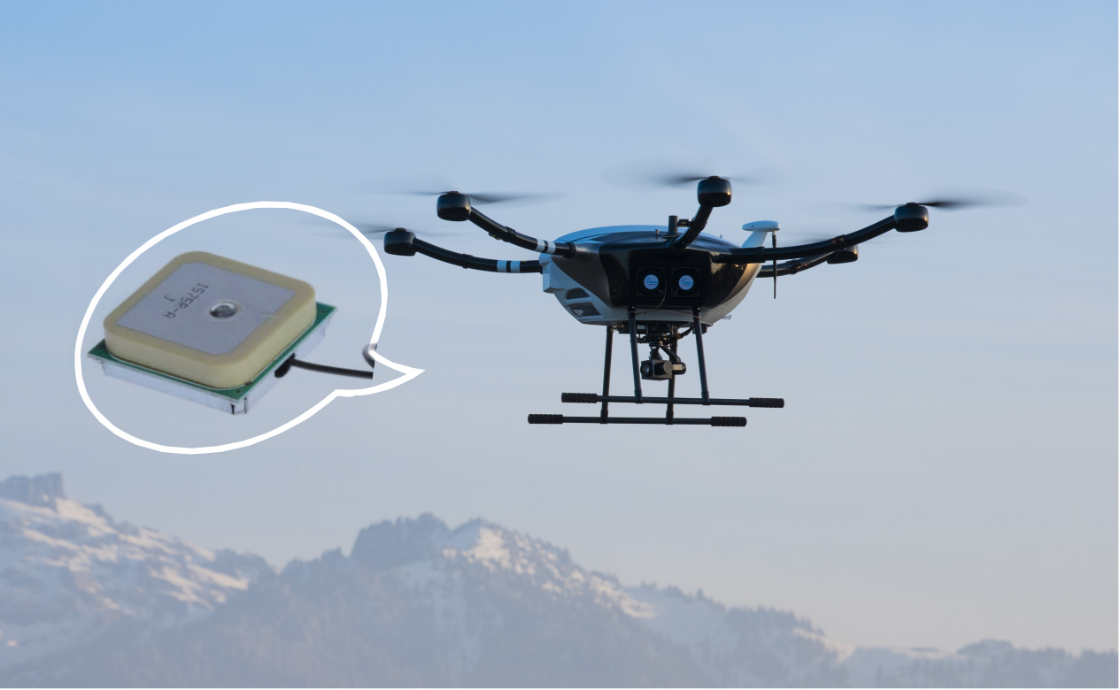 Керамические антенны для промышленных дронов